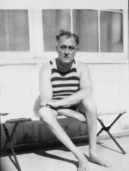 FDR at Warm Springs; Courtesy of Vanishing Georgia