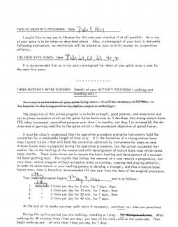 Discharge instructions for Kathleen Navarre, 1966 (2 of 4).