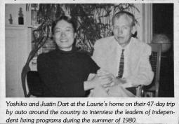 Justtin and Yoshiko Dart, 1980